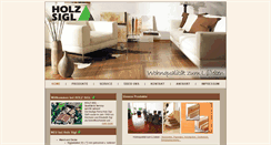 Desktop Screenshot of holz-sigl.de